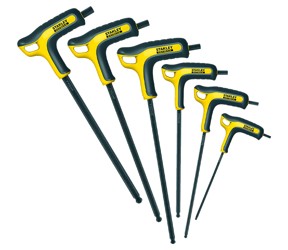 Set 6 chei hexagonale cu bilă STANLEY FMHT0-69049 3x10mm photo