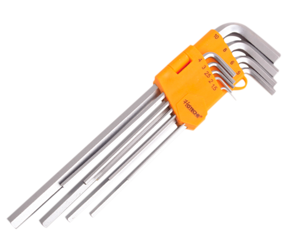 Set 9 chei hexagonale HOTECHE 260309 1.5x10mm photo