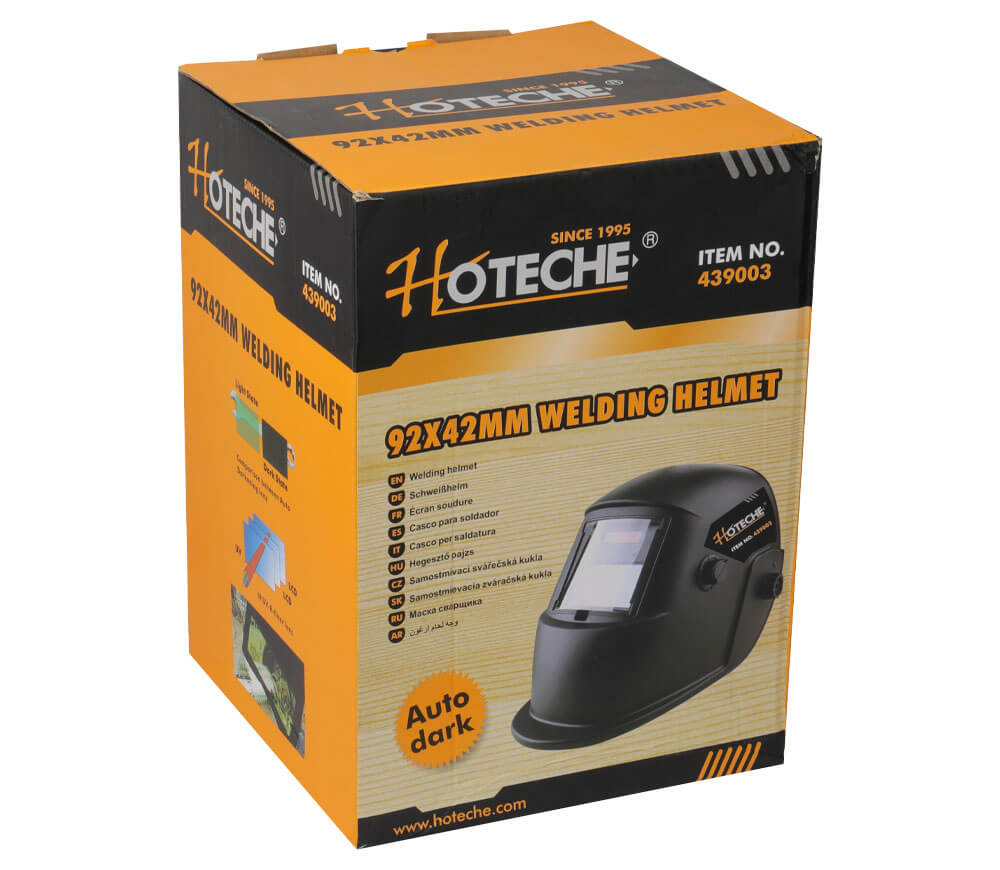Маска сварщика HOTECHE 439003 хамелеон 13DIN photo 0
