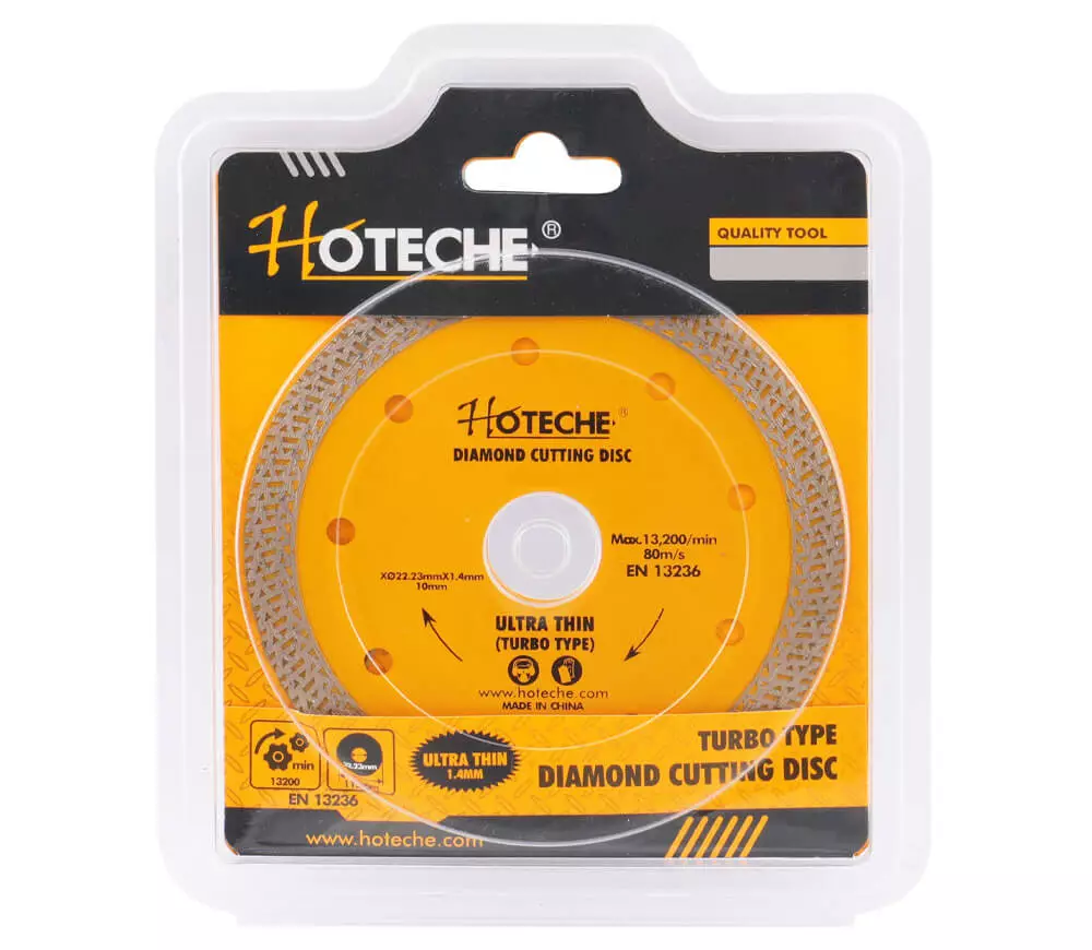 Disc de tăiat cu diamant HOTECHE 570254 125mm Cyclone ceramică/porțelan/marmură photo 0