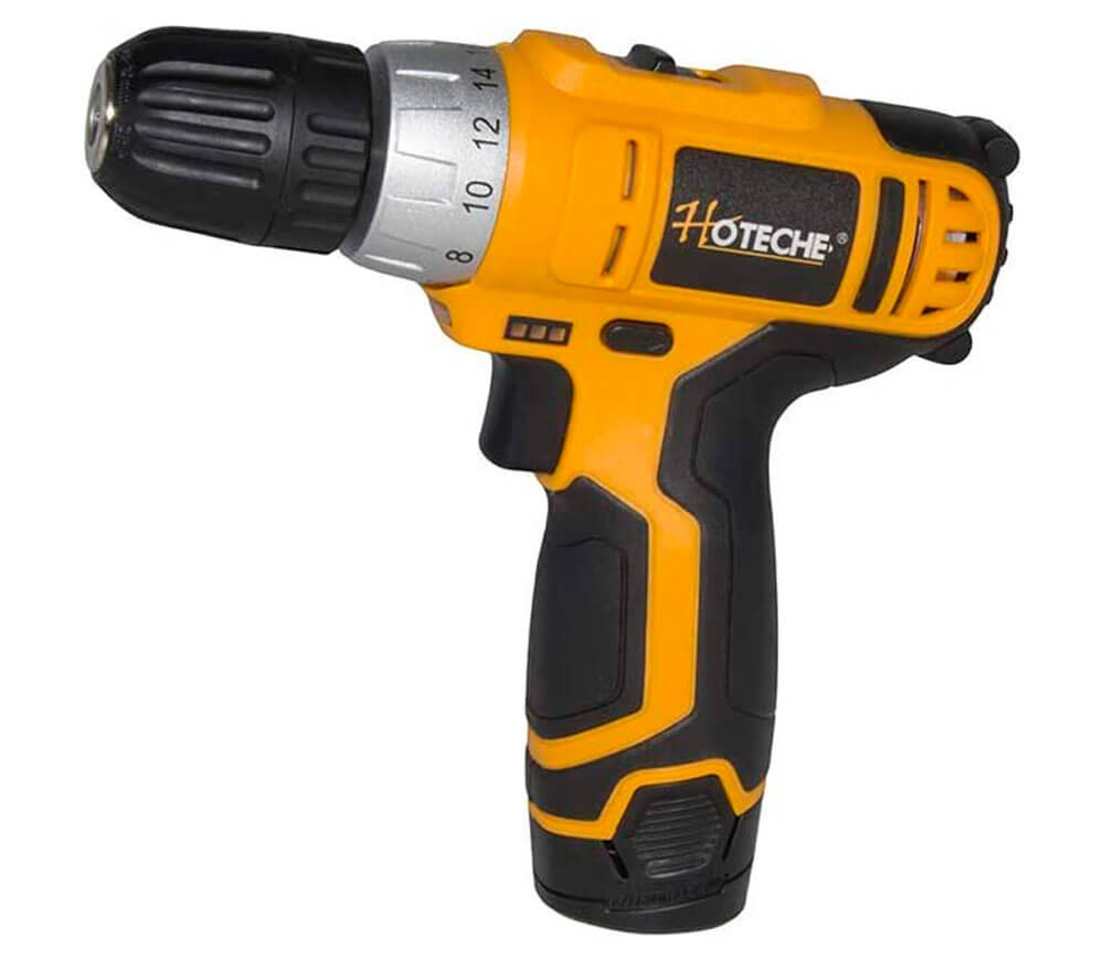 Mașină de înșurubat cu acumulator HOTECHE P800101 12V 1.3Ah photo 0