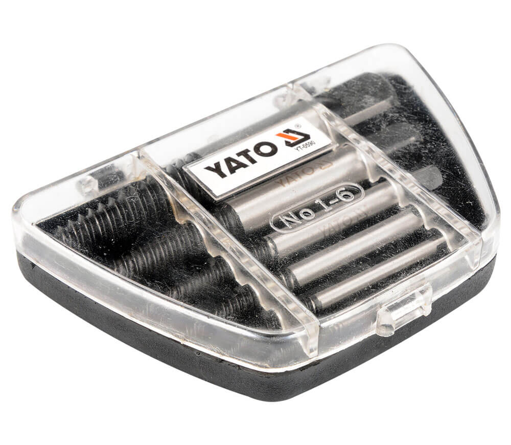 Набор 6 экстракторов сломанных винтов YATO YT0590 3-25мм photo 0