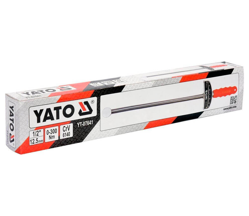 Cheie dinamometrică YATO YT07641 1/2" 0-300 Nm photo 5