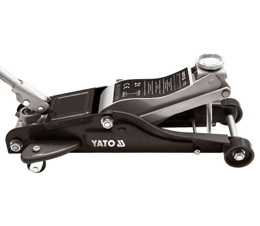 Домкрат гидравлический подкатной YATO YT1720 89-359 мм 2T photo 2
