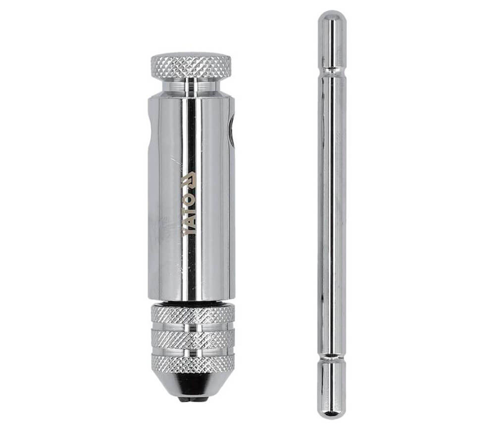 Вороток для метчиков с трещоткой YATO YT2990 M5-M12 100мм photo 0