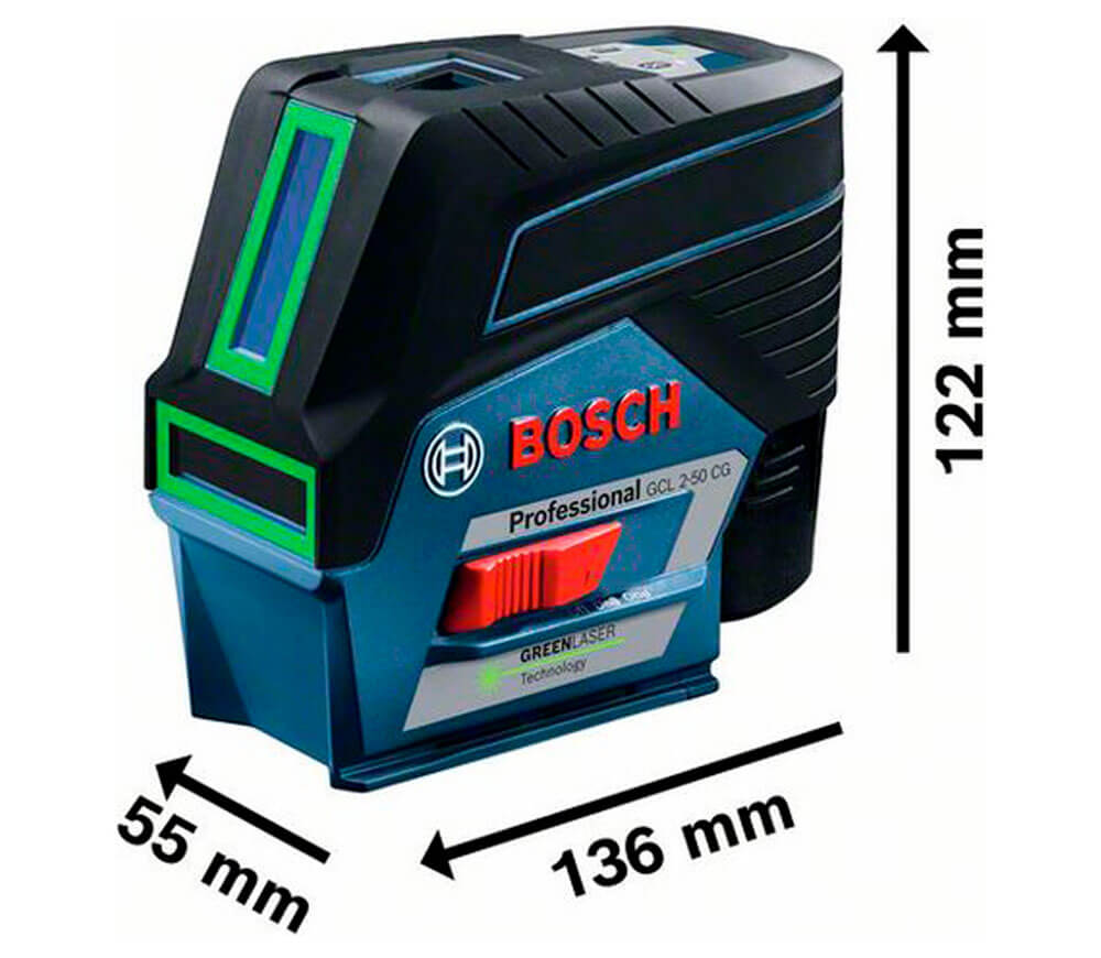 Nivelă cu laser BOSCH GCL2-50CG (601066H03) 2fascicole 50m photo 1