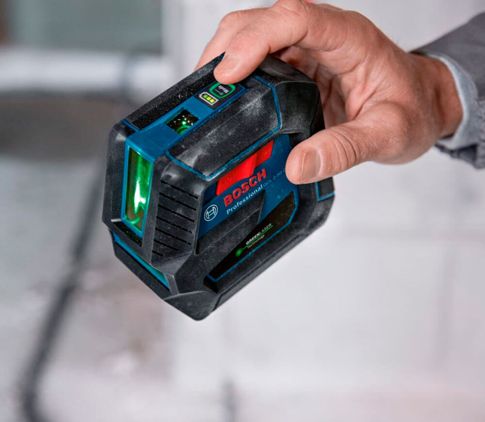 Лазерный уровень BOSCH GCL2-50G+RM10 2луча 50m photo 3