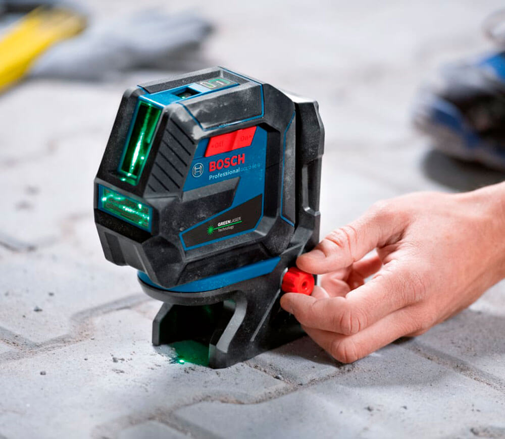 Лазерный уровень BOSCH GCL2-50G+RM10 2луча 50m photo 4