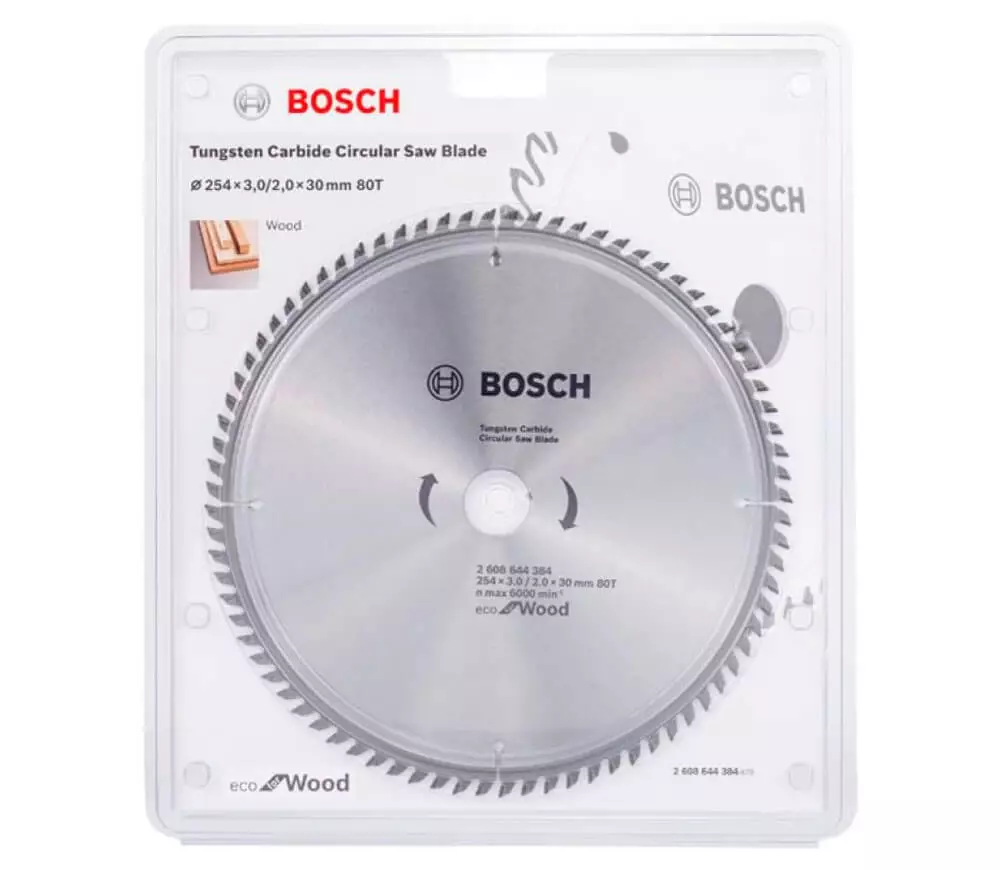 Disc pentru fierastrau electric BOSCH 2608644384 254mm 80T photo 0