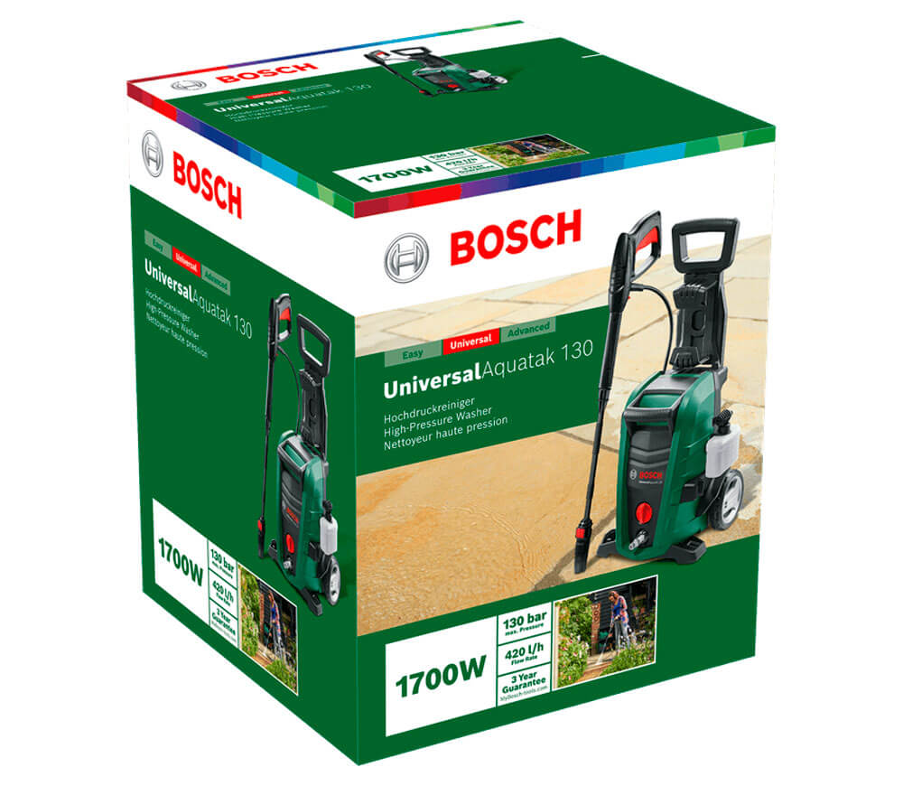 Мойка высокого давления BOSCH UniversalAquatak 130 (6008A7B00) 1700вт 130бар 420л/ч photo 6