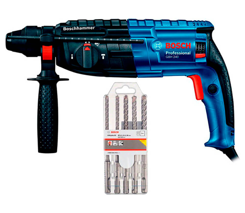 Перфоратор BOSCH GBH 240 790вт SDS-PLUS photo 1