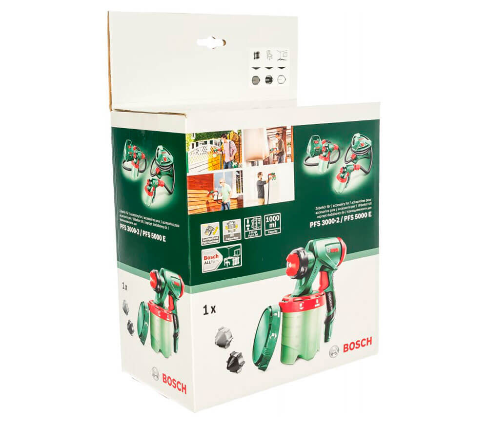 Пистолет краскораспылителя BOSCH PFS 3000 photo 4