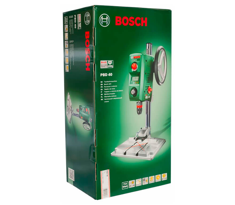 Сверлильный станок BOSCH PBD 40 710вт photo 7