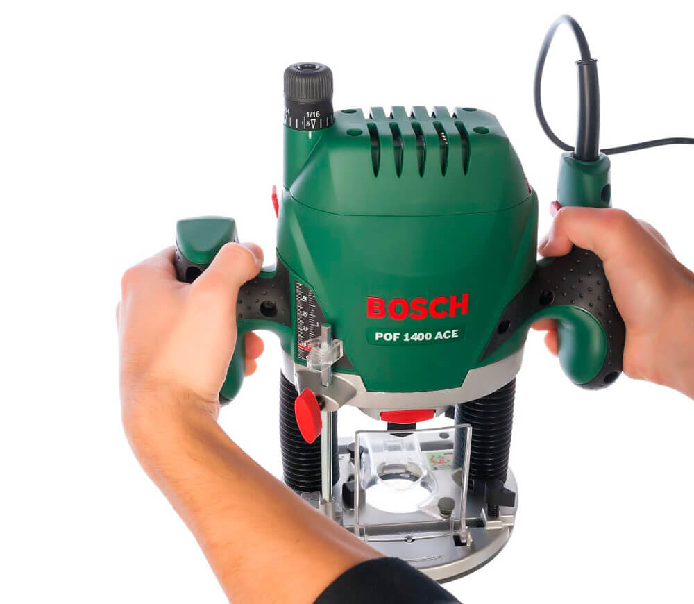 Mașină de frezat BOSCH POF 1400 ACE (60326С820) 1400w photo 6