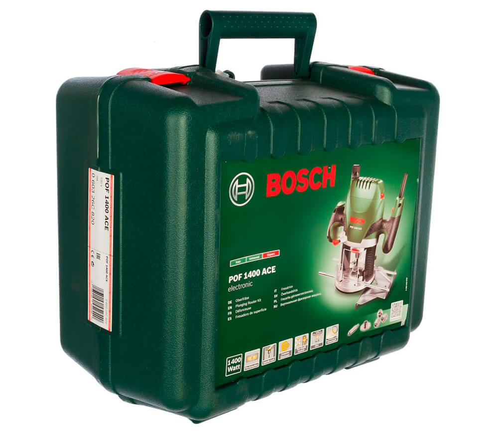 Mașină de frezat BOSCH POF 1400 ACE (60326С820) 1400w photo 7