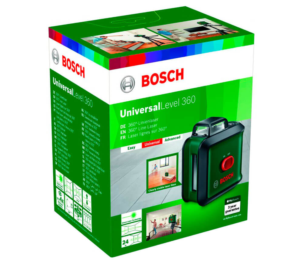 Nivelă cu laser BOSCH UniversalLevel 360 2fascicole 24m photo 8