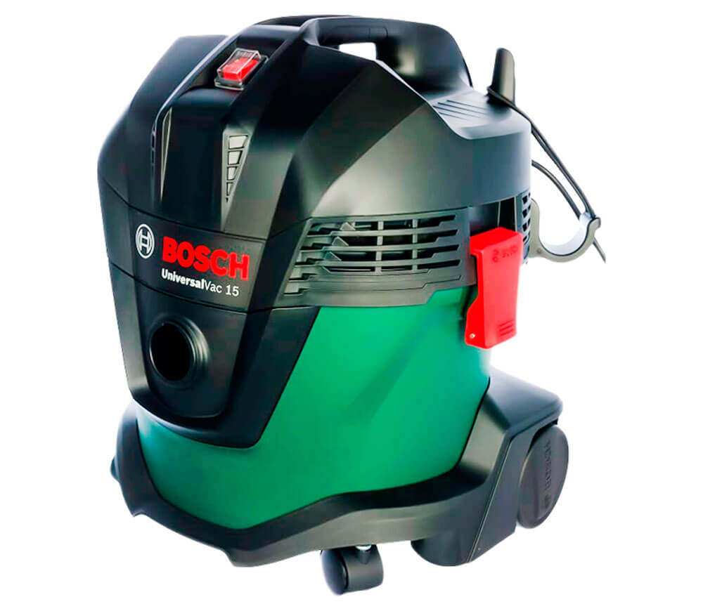 Пылесос промышленный BOSCH Universal Vac 15 1000вт 230мбар 15л photo 2