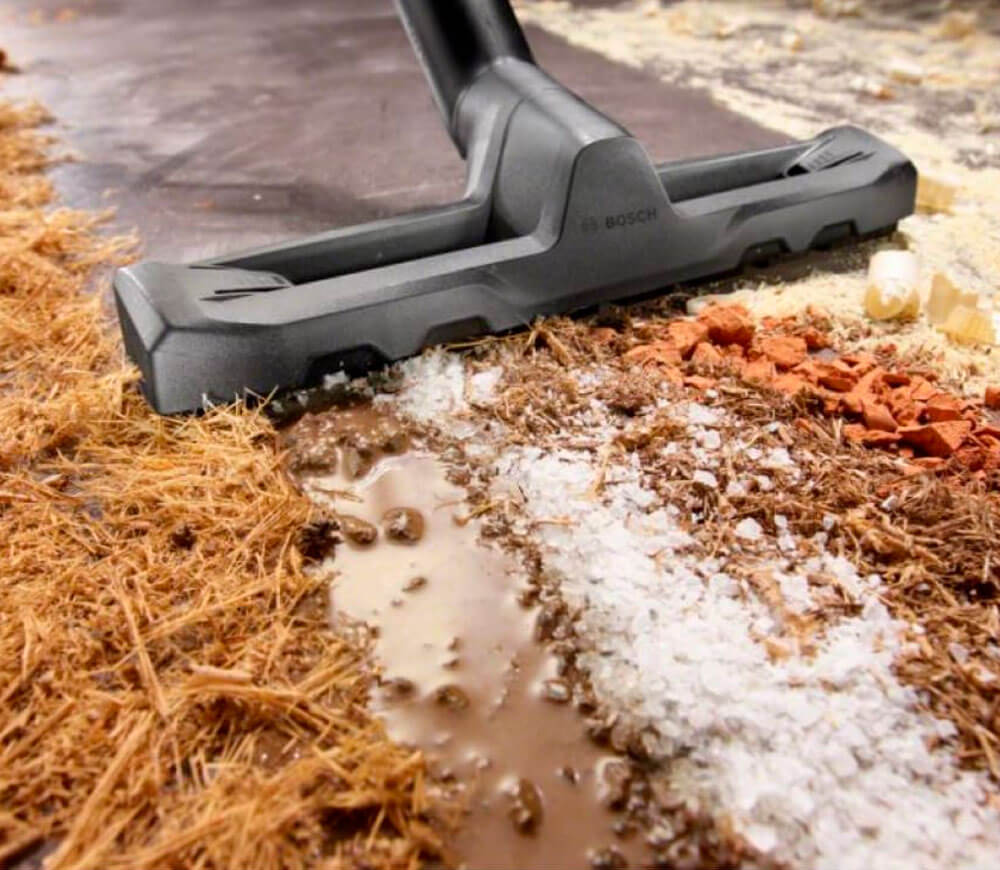Пылесос промышленный BOSCH Universal Vac 15 1000вт 230мбар 15л photo 6