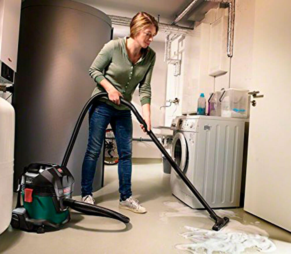 Пылесос промышленный BOSCH Universal Vac 15 1000вт 230мбар 15л photo 7