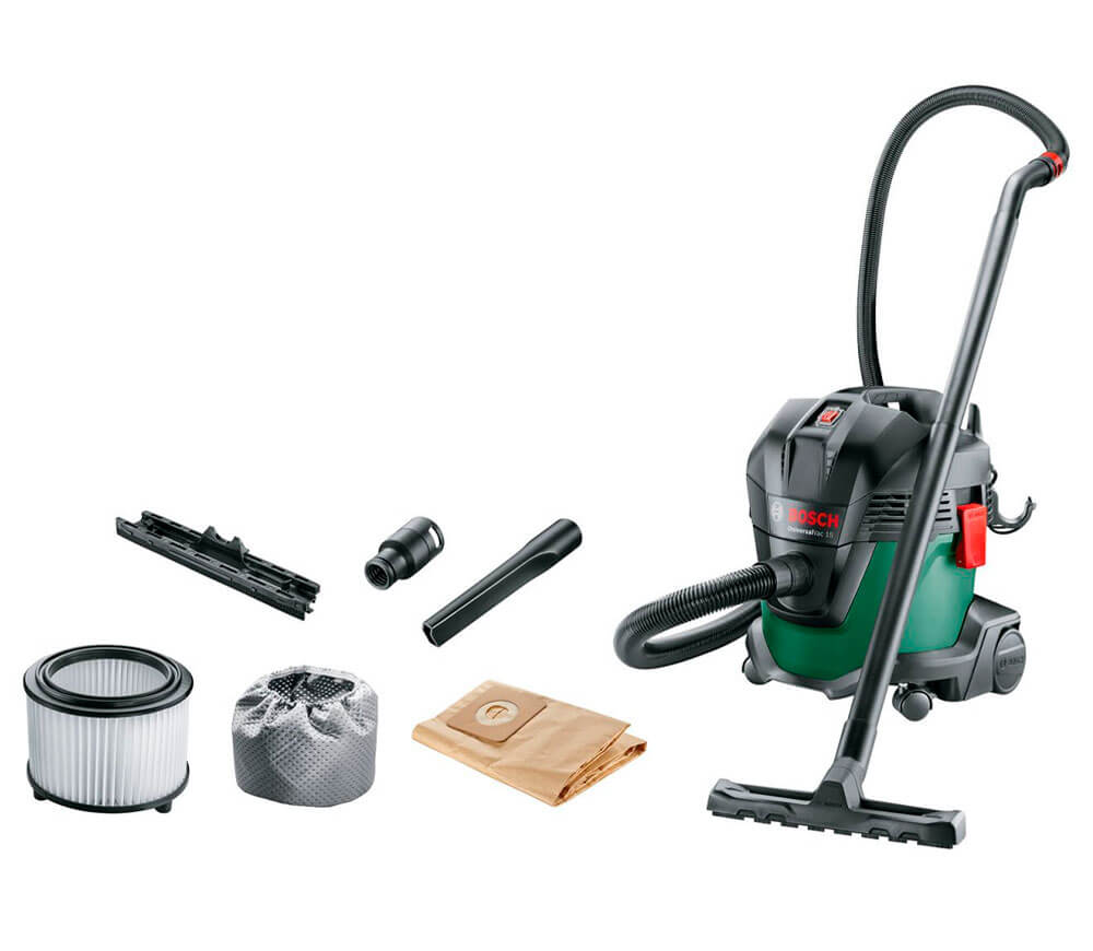 Пылесос промышленный BOSCH Universal Vac 15 1000вт 230мбар 15л photo 0