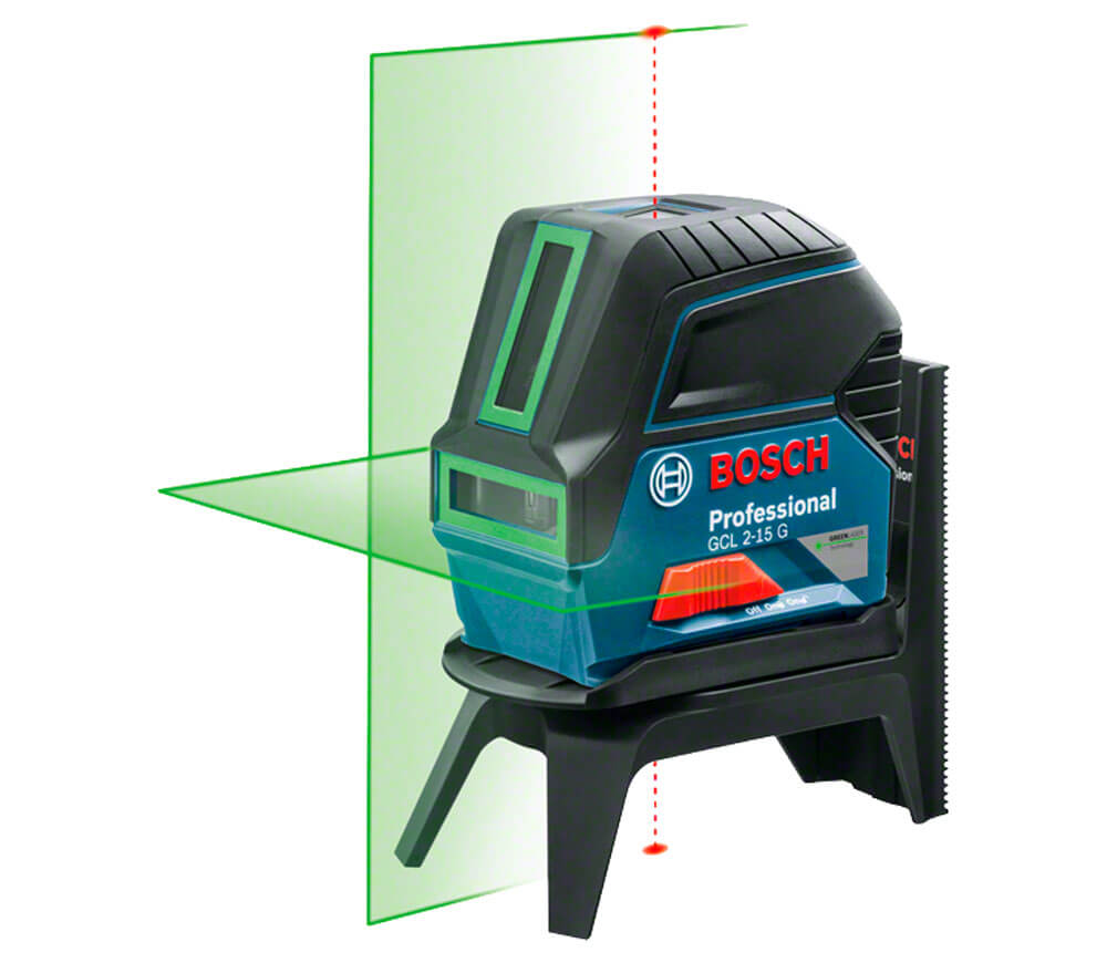 Лазерный уровень BOSCH GCL2-15G 2луча 15m photo 0