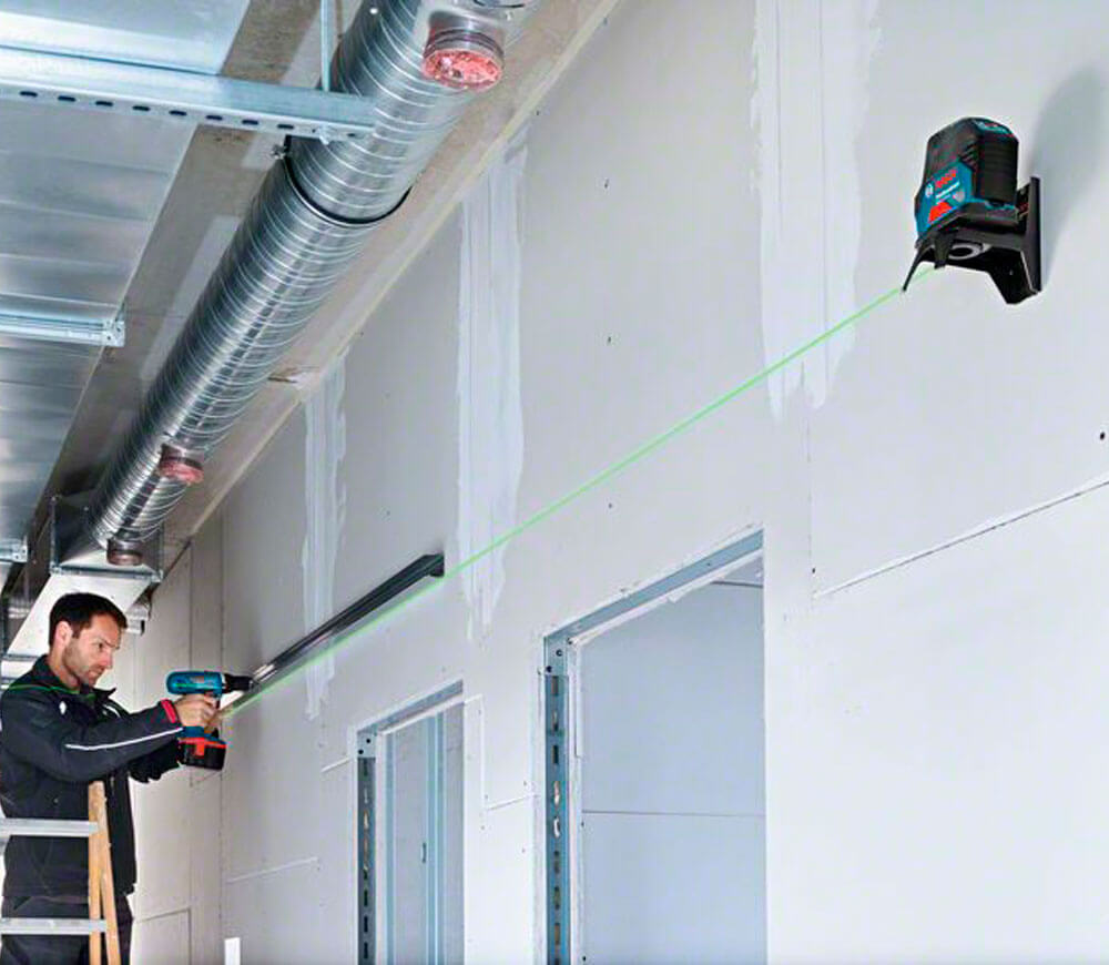 Лазерный уровень BOSCH GCL2-15G 2луча 15m photo 6
