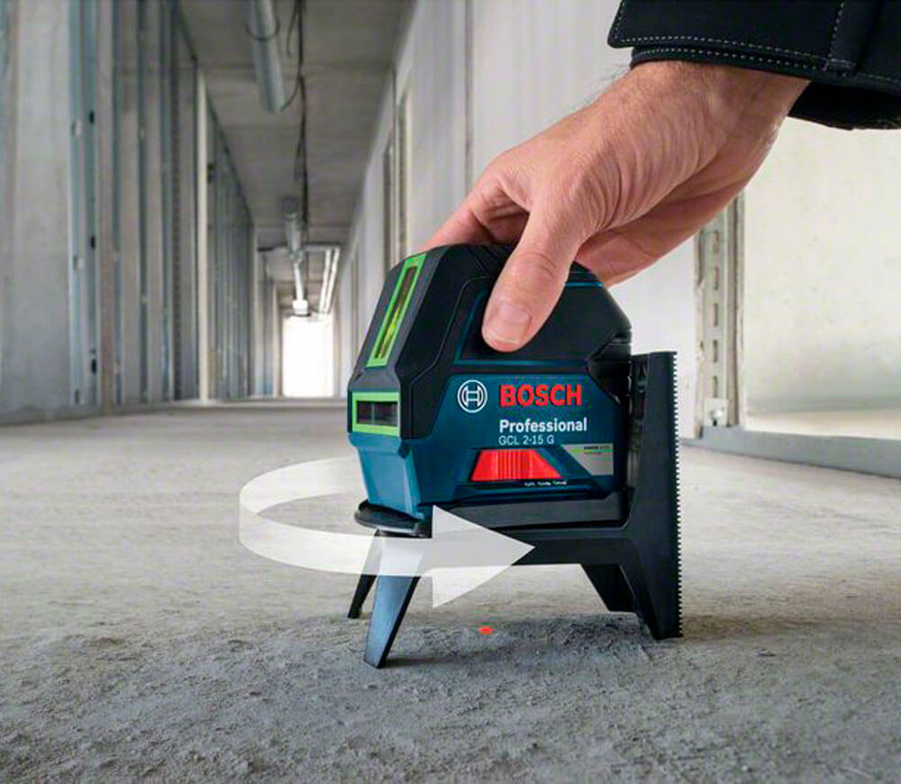 Лазерный уровень BOSCH GCL2-15G 2луча 15m photo 4