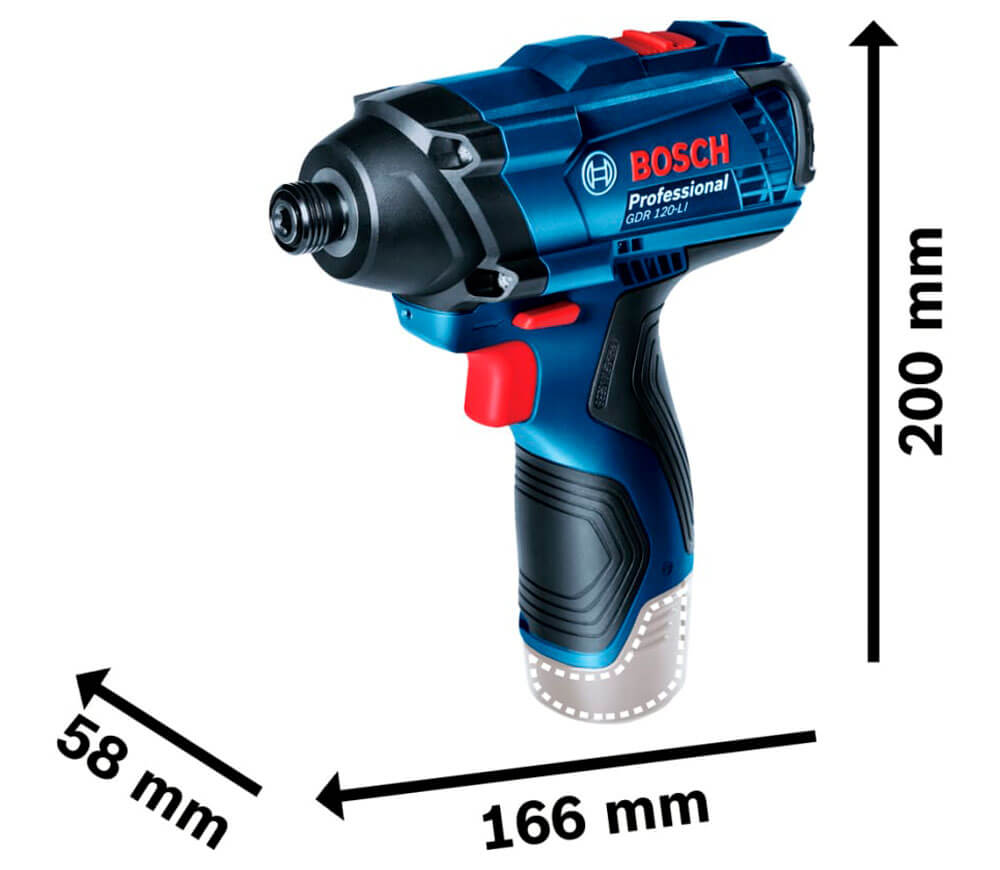 Mașină de înșurubat cu acumulator BOSCH GDR 120-LI 12V 1.5Ah photo 1