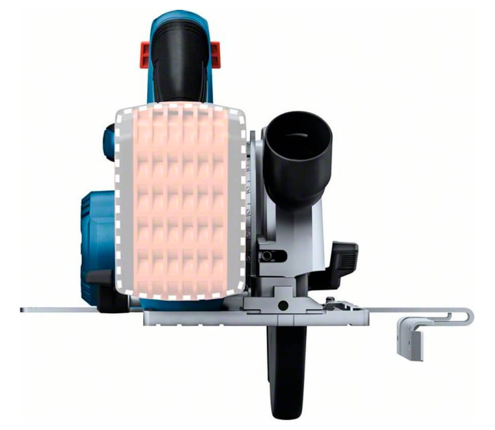 Дисковая пила аккумуляторная (без аккумуляторов) BOSCH GKS 185-LI 165мм 18В photo 2