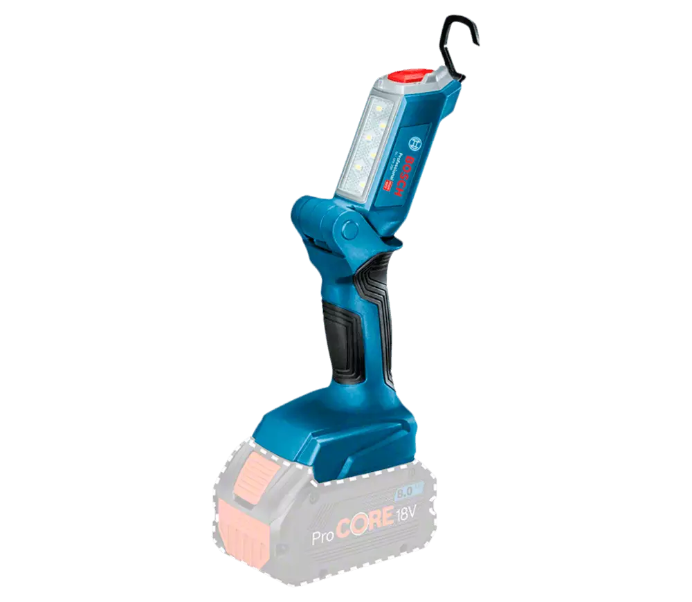 Фонарь строительный аккумуляторный (без аккумуляторов) BOSCH GLI 18V-300 300лм 14.4/18В photo