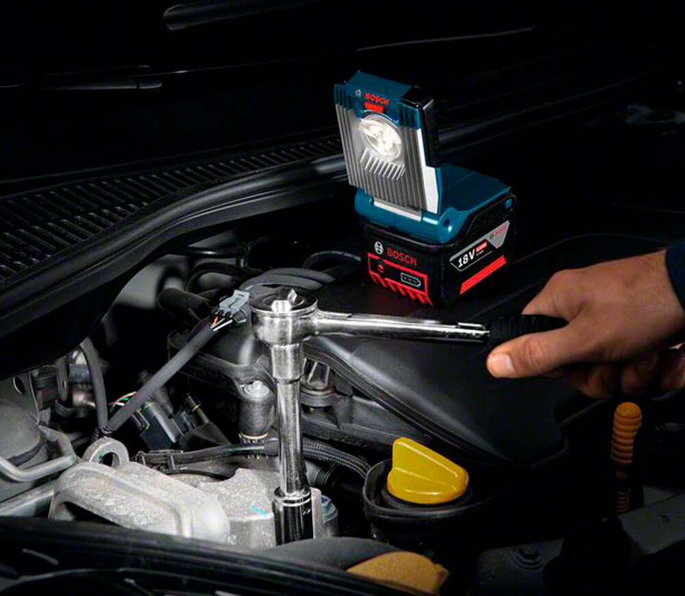Lanternă construcții cu acumulator (fără baterii) BOSCH GLI VariLED 420lm 14.4/18V photo 6