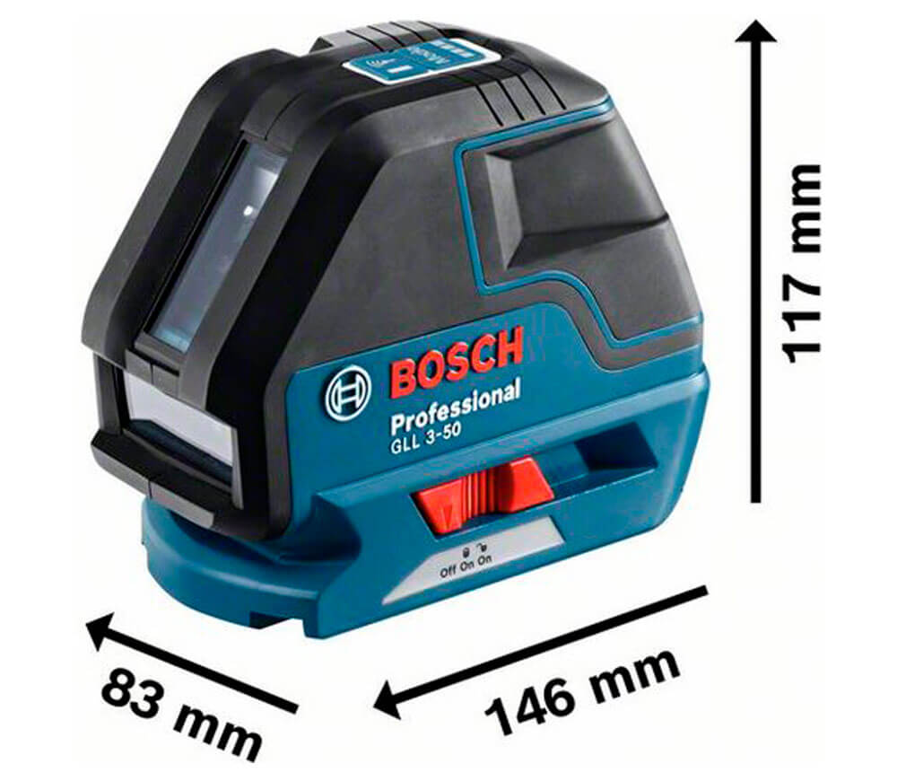 Лазерный уровень BOSCH GLL 3-50 (601063800) 3луча 50m photo 1