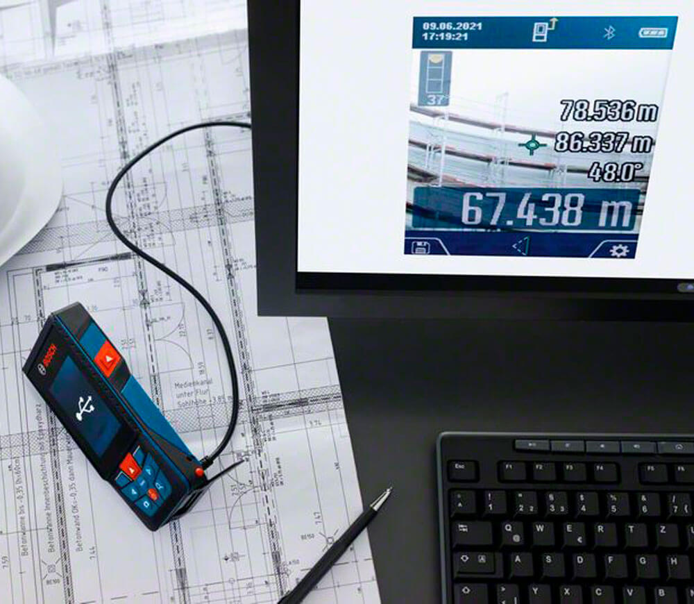 Дальномер BOSCH GLM 150-27 C 150m photo 2
