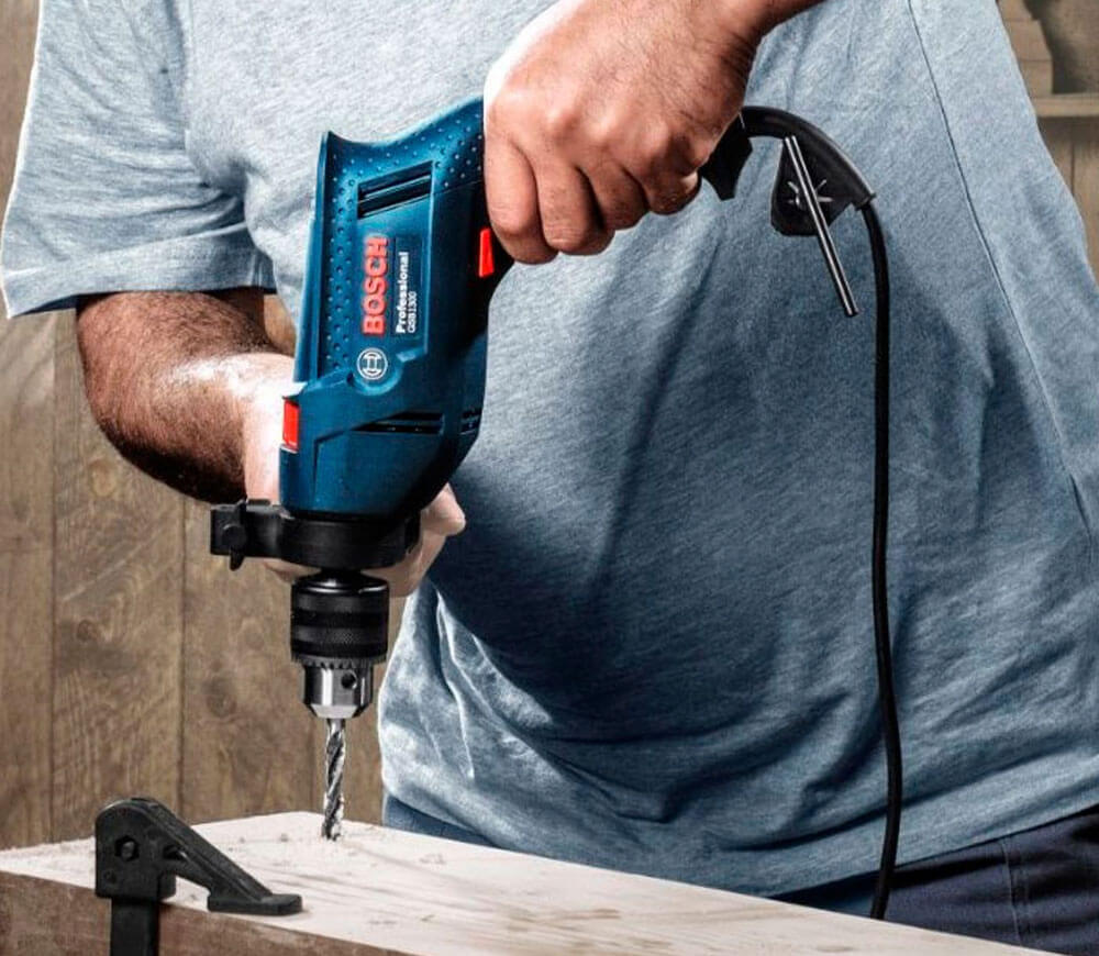 Дрель ударная BOSCH GSB 550  550вт photo 4