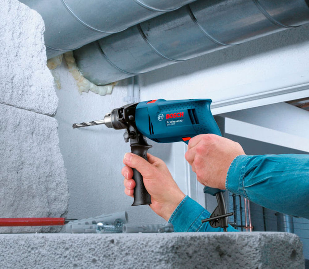 Дрель ударная BOSCH GSB 550  550вт photo 5