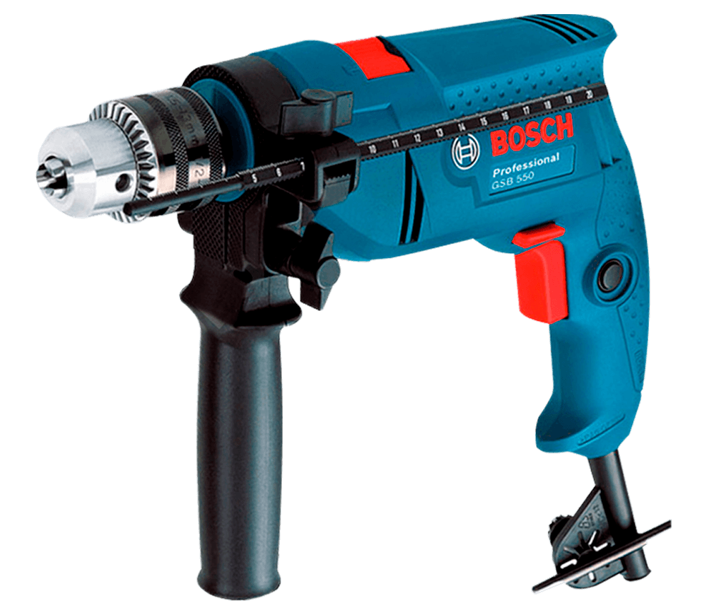 Дрель ударная BOSCH GSB 550  550вт photo