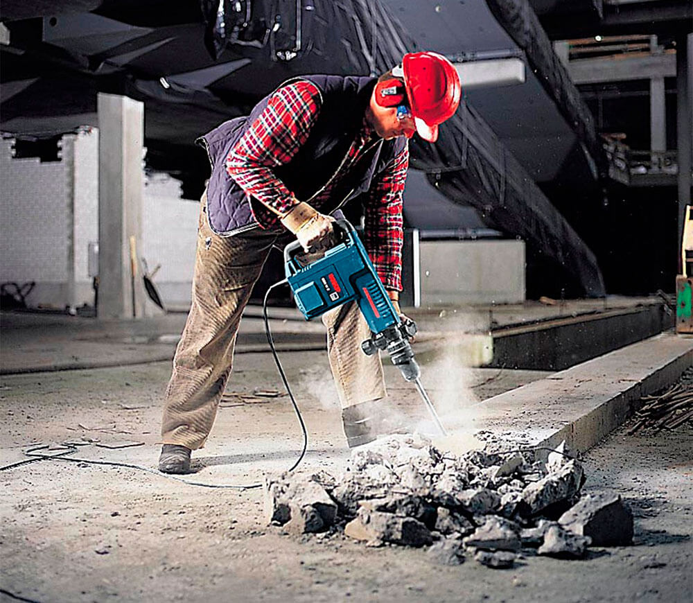 Отбойный молоток BOSCH GSH 11E 1500вт 16.8Дж photo 8