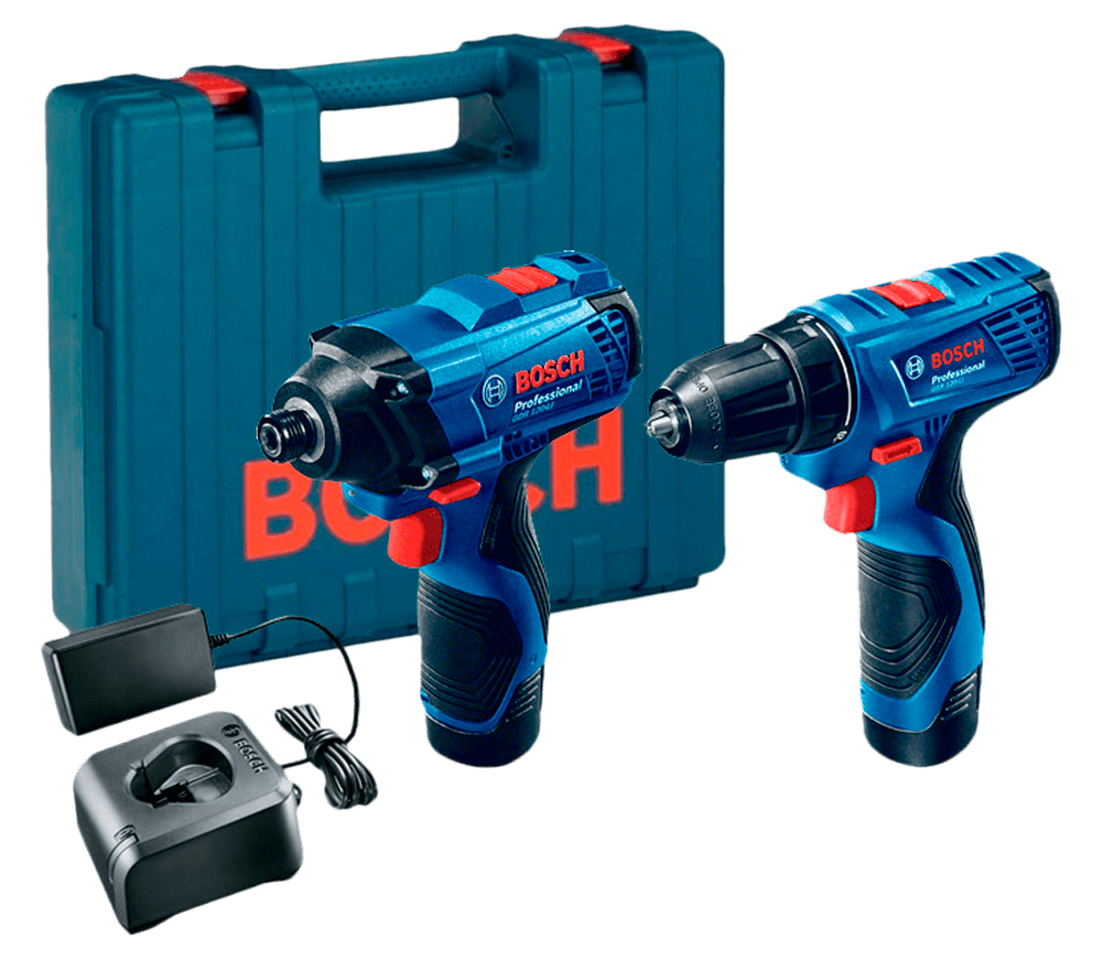 Шуруповерт аккумуляторный BOSCH GSR 120 + GDR 120 (6019G8023) 12В 2Ач photo