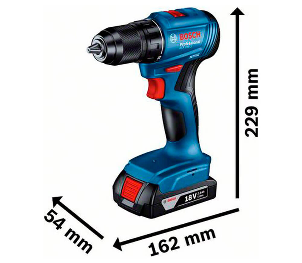 Mașină de înșurubat cu acumulator BOSCH GSR 185-Li photo 2