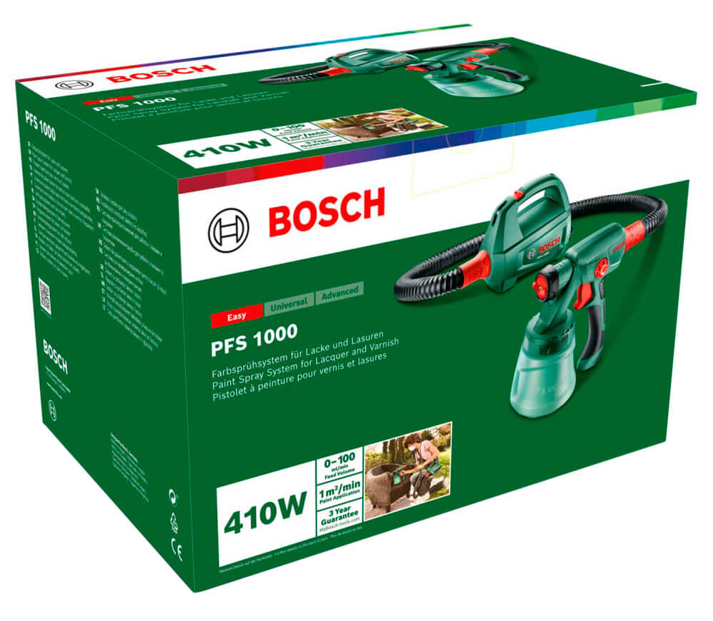 Краскопульт BOSCH PFS 1000 (603207000) 410вт photo 8