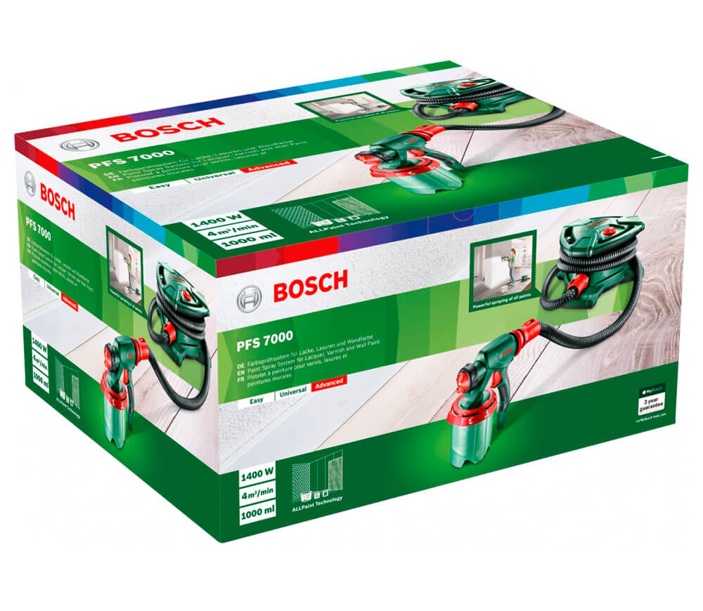 Aparat de vopsit BOSCH PFS 7000 (603207400) 1400w photo 14