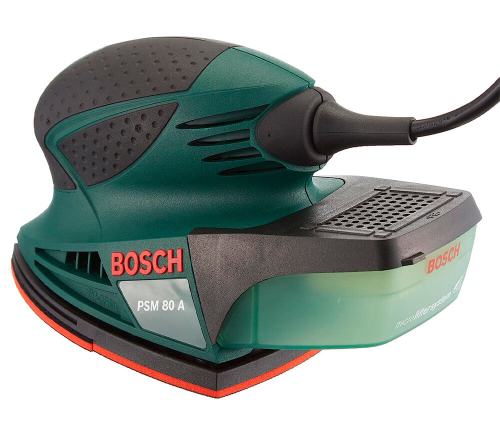 Mașină de șlefuit cu vibrații BOSCH PSM 80 A (603354020) 80w photo 0