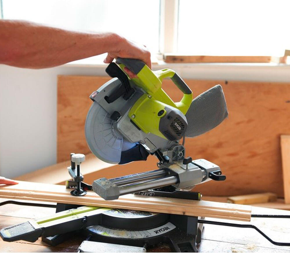 Торцовочная пила RYOBI EMS216L 1500вт 216мм photo 3