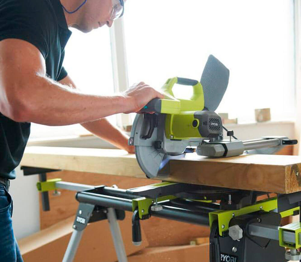 Торцовочная пила RYOBI EMS216L 1500вт 216мм photo 4