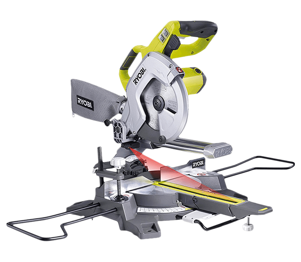 Торцовочная пила RYOBI EMS216L 1500вт 216мм photo