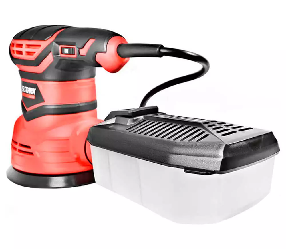 Mașină de șlefuit excentrică STARK RS400 400w 125mm photo 0