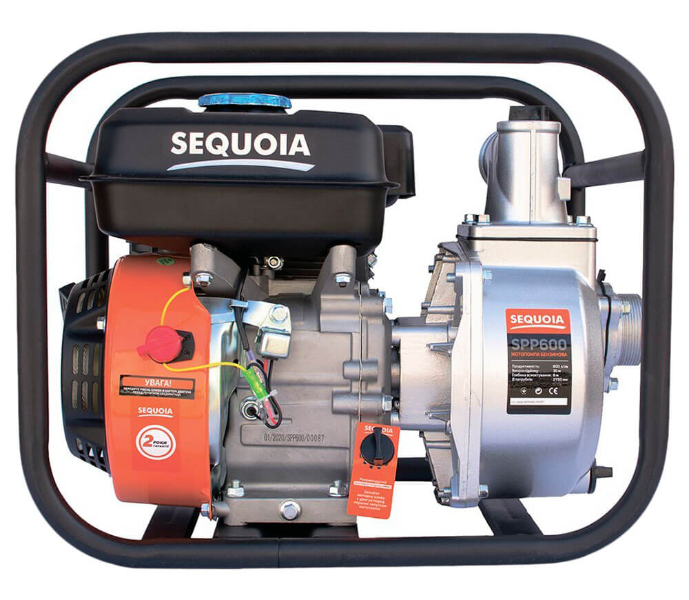 Motopompă cu benzină SEQUOIA SPP600 36000l/h 7cp photo 0