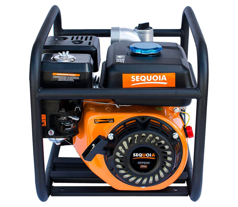 Motopompă cu benzină SEQUOIA SPP600 36000l/h 7cp photo 4