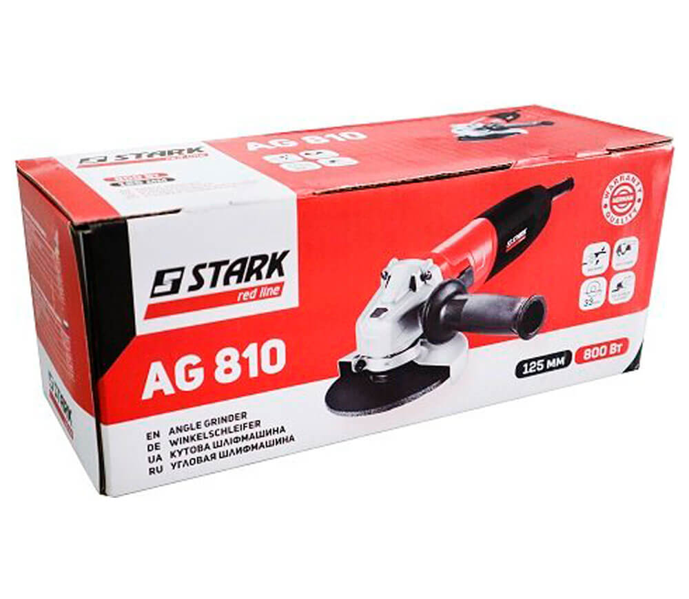 Угловая шлифмашина STARK AG-810 800вт 125мм photo 3