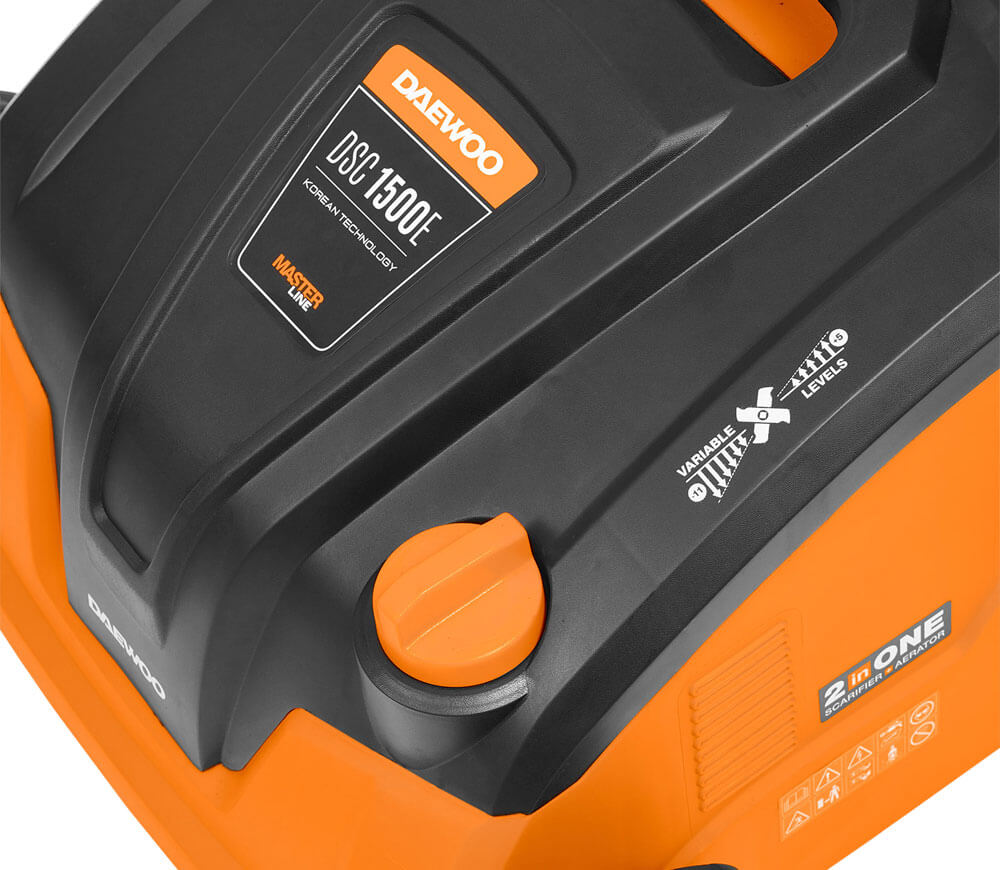 Электрический скарификатор DAEWOO DSC 1500E 1300вт 320мм photo 1